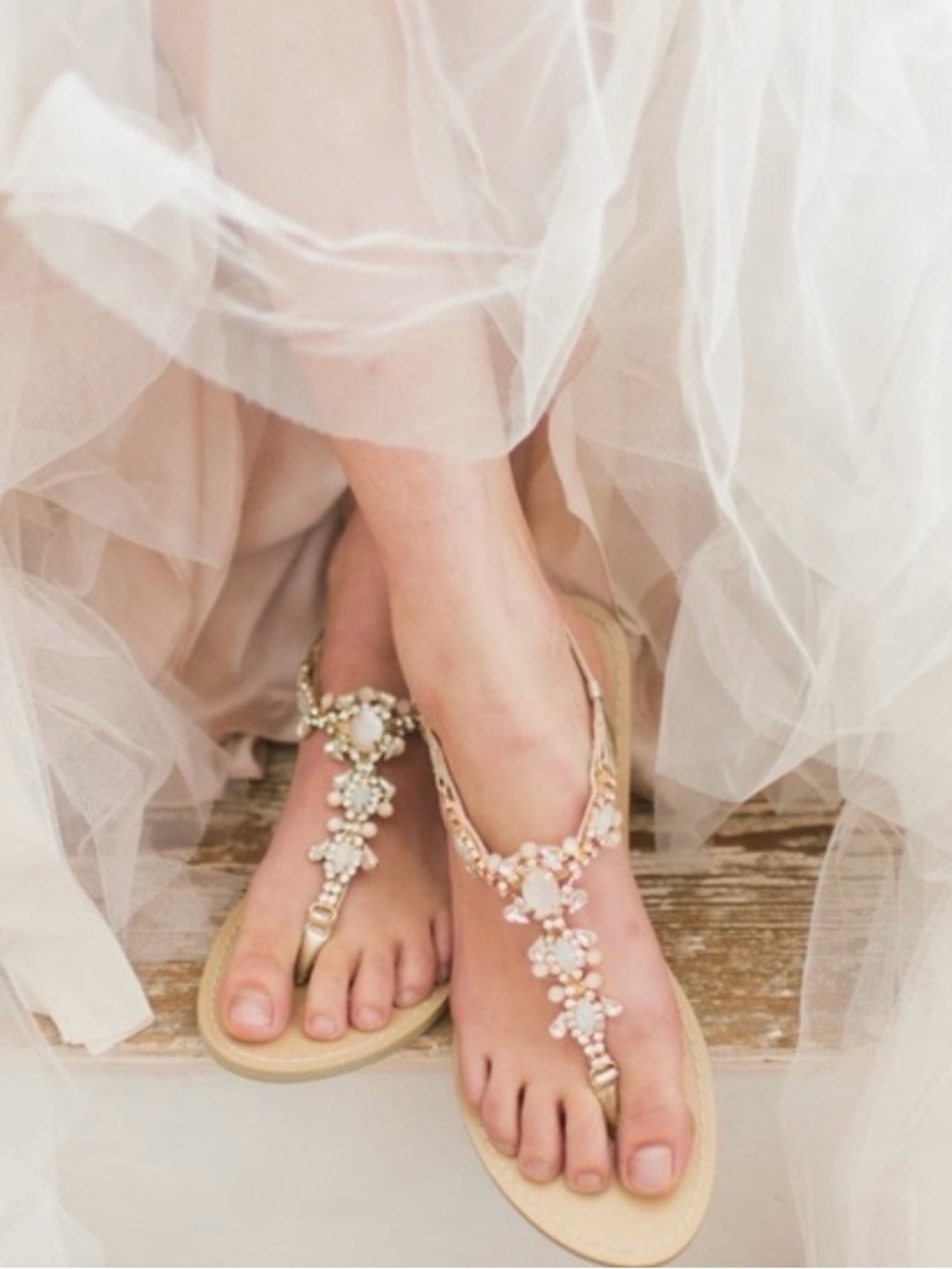 Bella Belle Luna Wedding Sandals